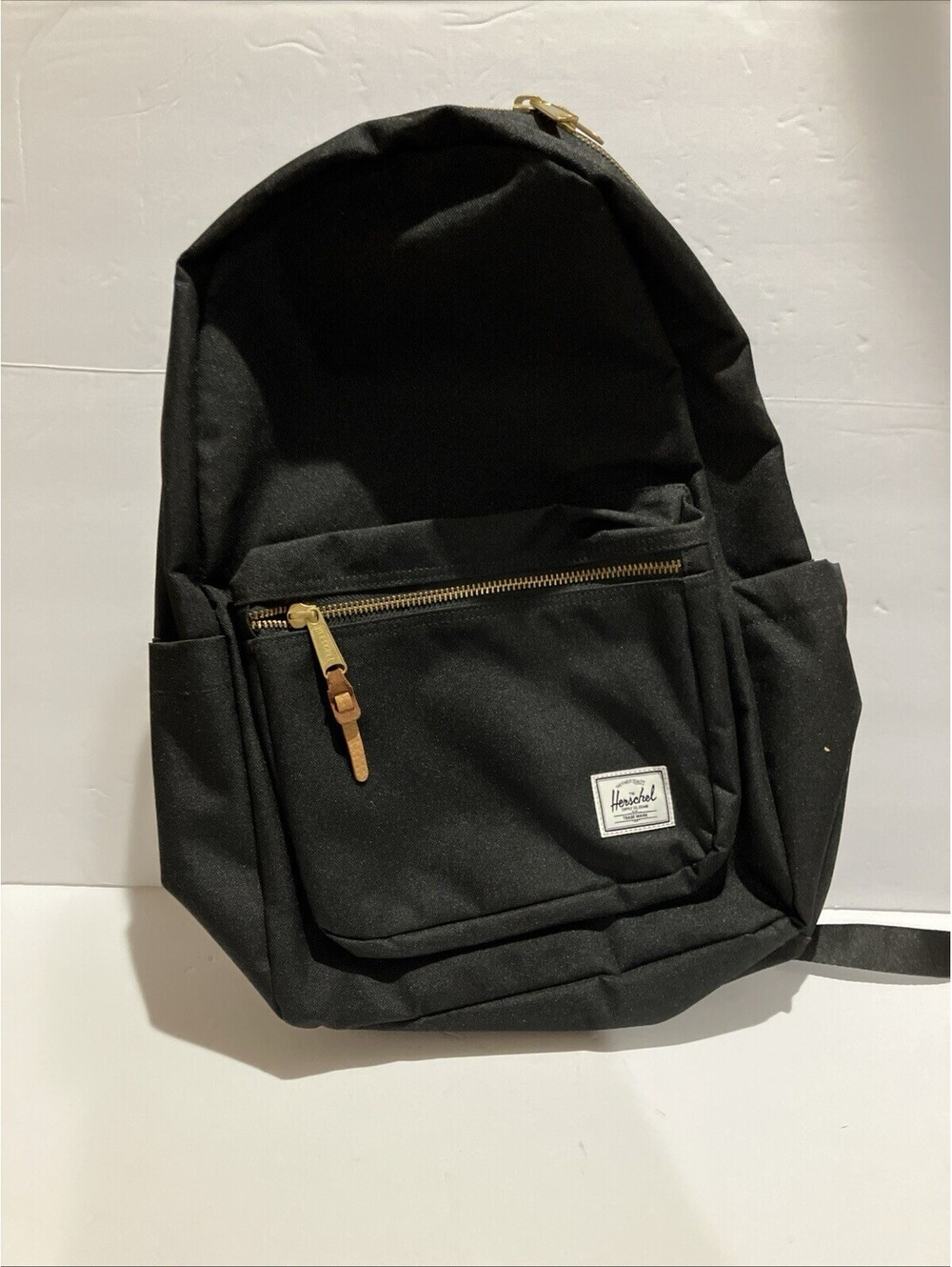 Herschel Supply Company The Settlement Black Backpack, Travel College School NEW